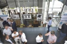 Every year, innovative projects are presented at the Innovation Research Lab Exhibition. (Image: FAU/Christina Dworak)