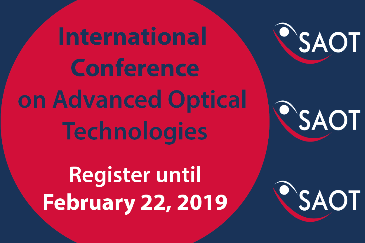 Towards entry "SAOT International Conference on Advanced Optical Technologies"