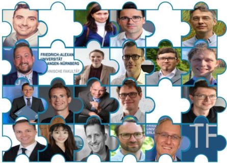 newly appointed professors in a puzzle