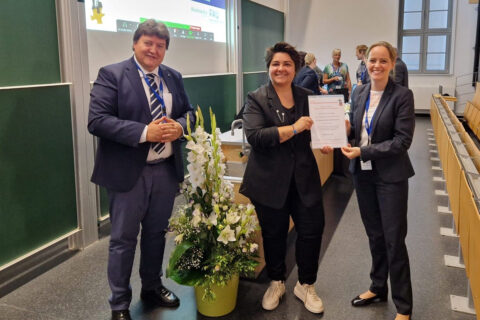 Towards entry "Dr. Irem Unalan receives Best Doctoral Thesis Award 2023 of the German Society for Biomaterials"