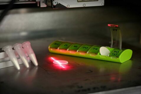 Towards entry "Pills printed with the 3D printer"