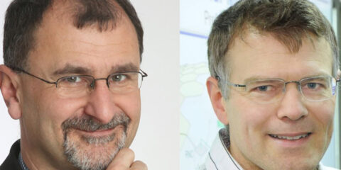 Prof. Dr. Christoph Brabec und Prof. Dr. Robert Schober