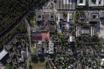 Panoramic view of the Faculty of Engineering campus.